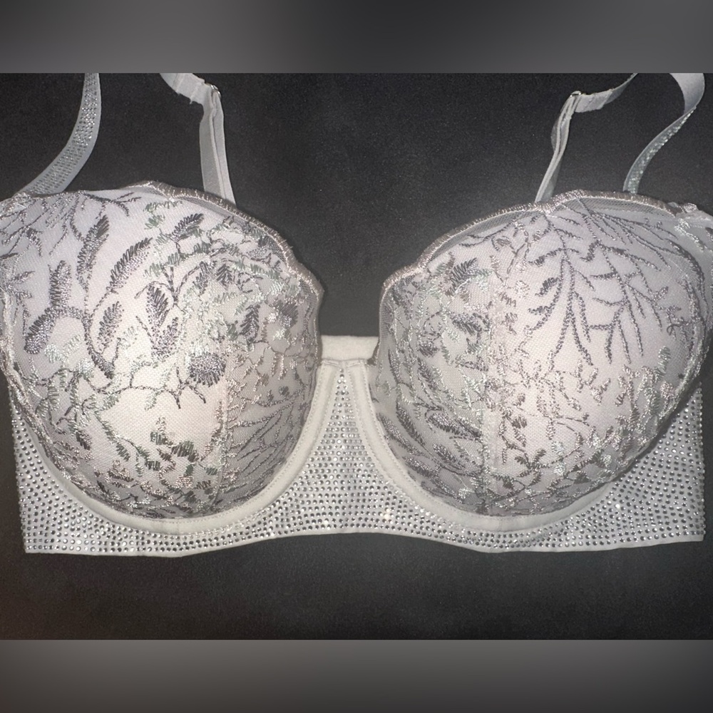 Victoria Secret Dream Angels Demi Swarovski Crystals 34DD